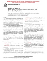 UNGÜLTIG ASTM A90/A90M-07 1.5.2007 Ansicht