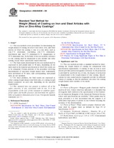 UNGÜLTIG ASTM A90/A90M-09 1.5.2009 Ansicht