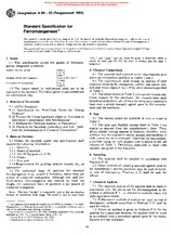 UNGÜLTIG ASTM A99-82(1992) 1.1.1900 Ansicht