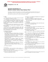 UNGÜLTIG ASTM A121-99 10.4.1999 Ansicht