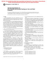 UNGÜLTIG ASTM A123/A123M-01 10.10.2001 Ansicht