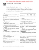 UNGÜLTIG ASTM A126-95(2001) 1.1.2001 Ansicht