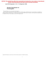 UNGÜLTIG ASTM A144-73(1990) 10.3.2002 Ansicht