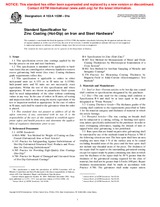 UNGÜLTIG ASTM A153/A153M-01a 10.10.2001 Ansicht