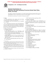UNGÜLTIG ASTM A167-99(2004) 1.9.2004 Ansicht