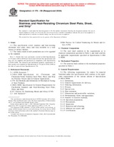 UNGÜLTIG ASTM A176-99(2004) 1.9.2004 Ansicht