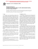 UNGÜLTIG ASTM A239-95(1999) 1.1.1999 Ansicht