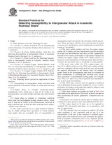 UNGÜLTIG ASTM A262-02a(2008) 1.3.2008 Ansicht