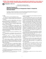 UNGÜLTIG ASTM A262-98 10.9.2001 Ansicht