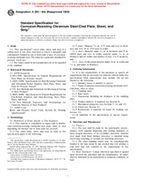UNGÜLTIG ASTM A263-94a(1999) 10.9.1999 Ansicht