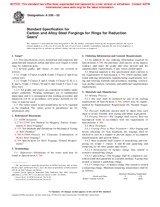 UNGÜLTIG ASTM A290-02 10.9.2002 Ansicht