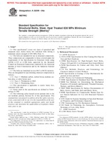 UNGÜLTIG ASTM A325M-04a 1.8.2004 Ansicht