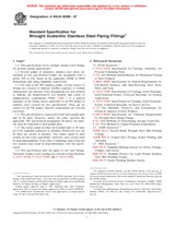 UNGÜLTIG ASTM A403/A403M-07 1.4.2007 Ansicht