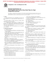 UNGÜLTIG ASTM A426-92(1997) 15.7.1992 Ansicht