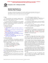 UNGÜLTIG ASTM A473-01(2009) 1.5.2009 Ansicht