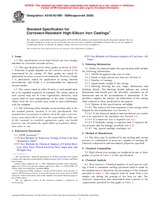 UNGÜLTIG ASTM A518/A518M-99(2008) 1.10.2008 Ansicht