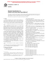 UNGÜLTIG ASTM A563M-03 1.10.2003 Ansicht