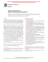 UNGÜLTIG ASTM A563M-06 1.6.2006 Ansicht