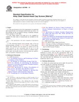 UNGÜLTIG ASTM A574M-11 1.5.2011 Ansicht