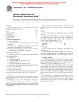 UNGÜLTIG ASTM A601-96(2004) 1.10.2004 Ansicht