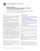 UNGÜLTIG ASTM A609/A609M-91(2007) 1.11.2007 Ansicht