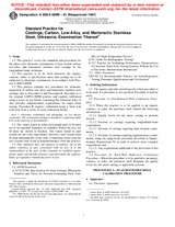 UNGÜLTIG ASTM A609/A609M-91(1997) 15.12.1991 Ansicht