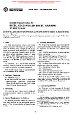 UNGÜLTIG ASTM A611-72(1979) 1.1.1900 Ansicht
