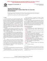 UNGÜLTIG ASTM A615/A615M-07 1.3.2007 Ansicht