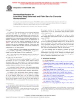 UNGÜLTIG ASTM A706/A706M-09b 15.11.2009 Ansicht