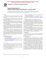 UNGÜLTIG ASTM A737/A737M-99(2004) 1.9.2004 Ansicht