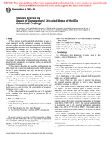 UNGÜLTIG ASTM A780-00 10.4.2001 Ansicht