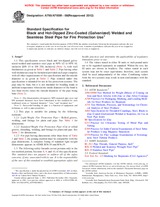 UNGÜLTIG ASTM A795/A795M-08(2012) 1.9.2012 Ansicht