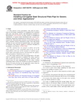 UNGÜLTIG ASTM A807/A807M-02(2008) 1.11.2008 Ansicht