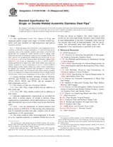 UNGÜLTIG ASTM A813/A813M-01(2005) 1.9.2005 Ansicht