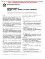 UNGÜLTIG ASTM A875/A875M-01a 10.10.2001 Ansicht