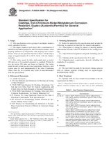 UNGÜLTIG ASTM A890/A890M-99(2003) 1.10.2003 Ansicht