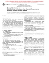 UNGÜLTIG ASTM A915/A915M-93(1998) 10.5.1998 Ansicht