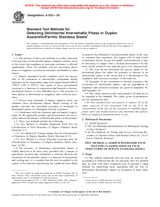 UNGÜLTIG ASTM A923-03 1.10.2003 Ansicht