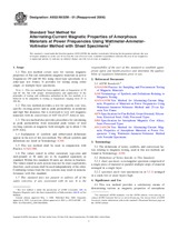UNGÜLTIG ASTM A932/A932M-01(2006) 1.5.2006 Ansicht