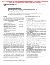 UNGÜLTIG ASTM A985-01 10.12.2001 Ansicht