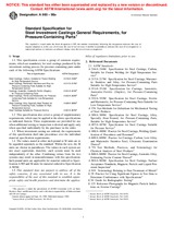 UNGÜLTIG ASTM A985-98a 10.12.2001 Ansicht