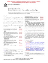 UNGÜLTIG ASTM A999/A999M-12 1.5.2012 Ansicht