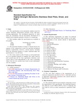 UNGÜLTIG ASTM A1010/A1010M-01(2009) 1.5.2009 Ansicht