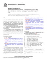 UNGÜLTIG ASTM A1012-10(2015) 1.9.2015 Ansicht