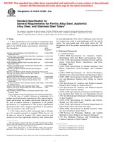 UNGÜLTIG ASTM A1016/A1016M-01a 10.1.2002 Ansicht