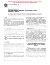 UNGÜLTIG ASTM A1038-05 1.1.2005 Ansicht