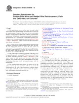 UNGÜLTIG ASTM A1064/A1064M-15 1.3.2015 Ansicht