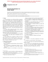 UNGÜLTIG ASTM B32-00e1 10.10.2000 Ansicht