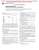 UNGÜLTIG ASTM B36/B36M-95 10.4.2001 Ansicht