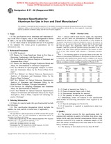 UNGÜLTIG ASTM B37-96(2001) 1.1.2001 Ansicht